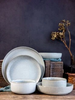 Selinex Stoneware - Serviesset - Grijs - 16 Delig 4 Persoons - CADEAUTIP - CADEAU -Woninginrichtingseries Winkel 900x1200 14