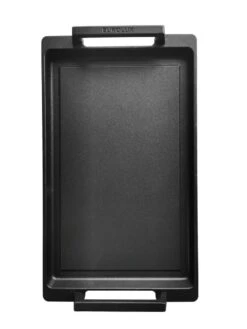 Eurolux Teppanyaki Plaat Met Grepen - 41 X 24 X 2.5 Cm - Zwart - Aluminium - Geschikt Voor Alle Warmtebronnen -Woninginrichtingseries Winkel 900x1200