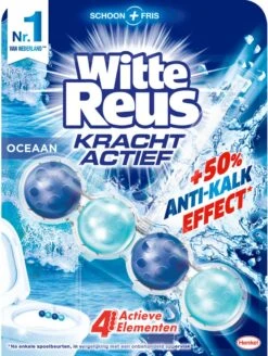 Witte Reus Kracht Actief Toiletblok - Oceaan - WC Blokjes Voordeelverpakking - 10 Stuks -Woninginrichtingseries Winkel 903x1200