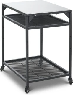 Ooni - Tafel - Medium - Pizza Tafel - 60x80x 90cm - RVS - Zwart -Woninginrichtingseries Winkel 930x1200